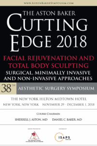 A poster for the 3 8 th annual symposium of cutting edge 2 0 1 8.