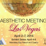 A poster for the las vegas aesthetic meeting.