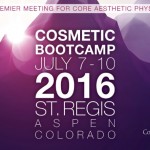 A poster for the cosmetic bootcamp in aspen, colorado.