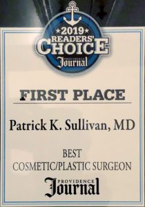 A reader 's choice award for best cosmetic / plastic surgeon.